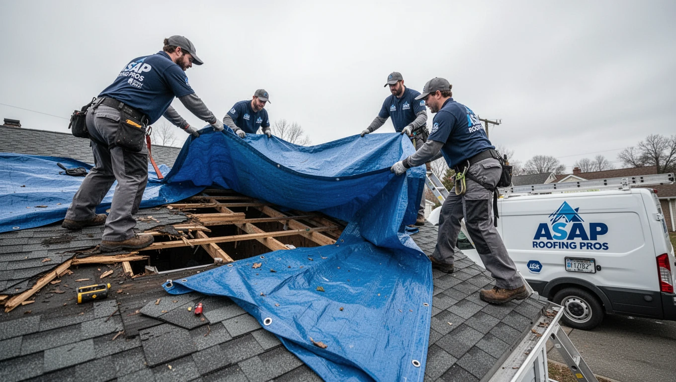 Emergency Roof Tarping